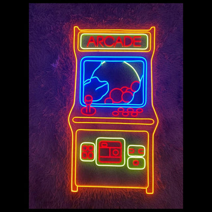 Bar Party Arcade Machine Led Neon Sign Game - Shineneon