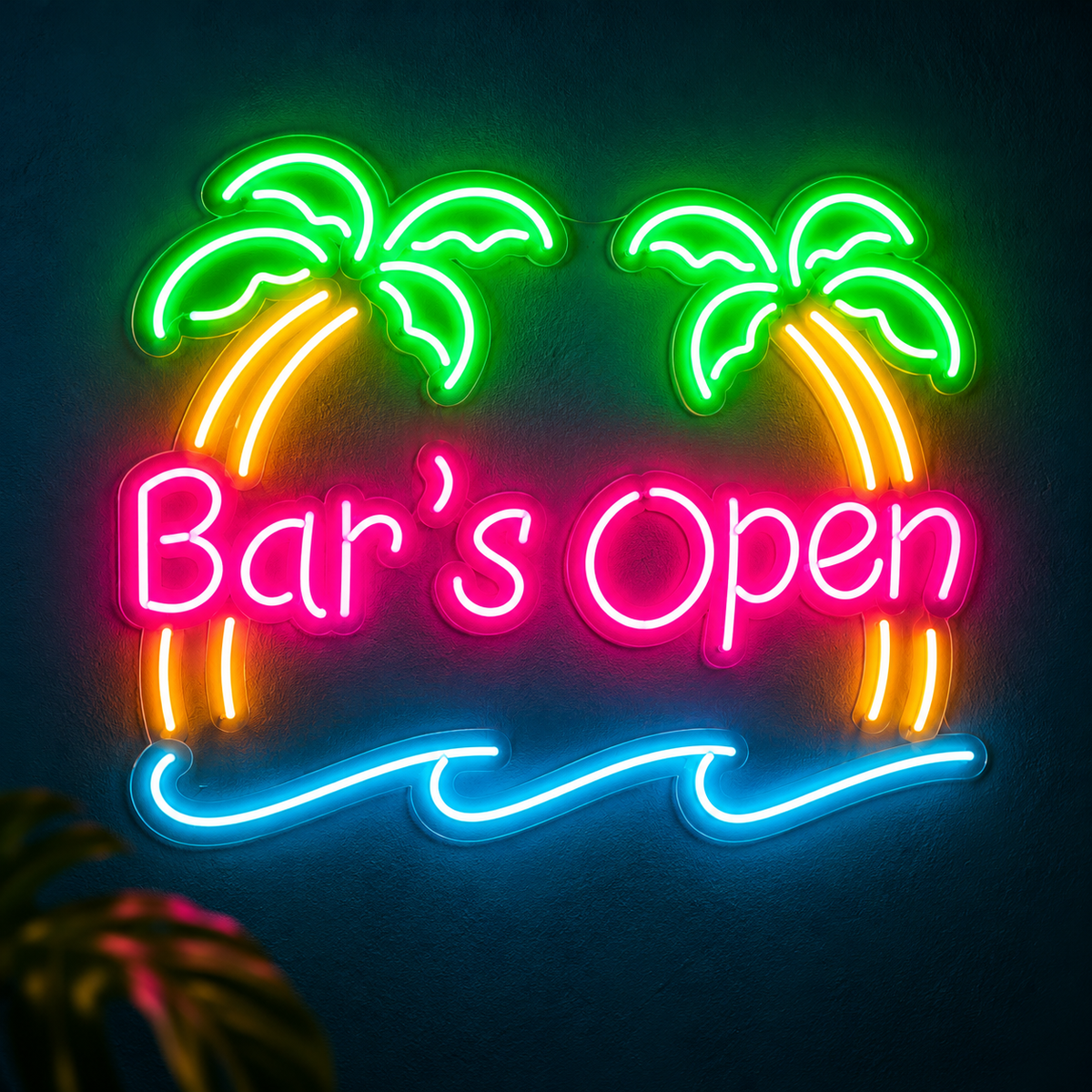 Bar's Open LED Neon Sign