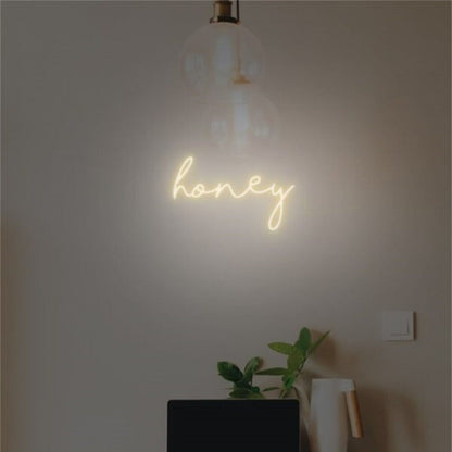 Bar Settings Wall Decor Home Led Sign Honey Led Neon Sign - Shineneon