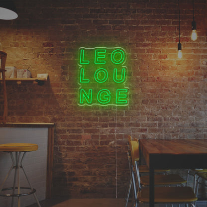 Bar Settings With Leolounge Led Neon Sign | Shineneon