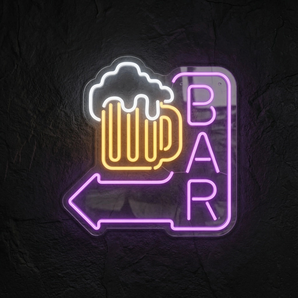 Bar Shop Wall Art LED Neon Sign - 01 Original Product Image