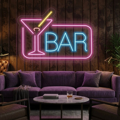 Bar Store Wall Art LED Neon Sign - 03 Real Lifestyle Scene
