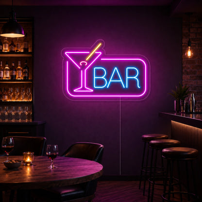 Bar Wall Art LED Neon Sign - 01 Original Product Image