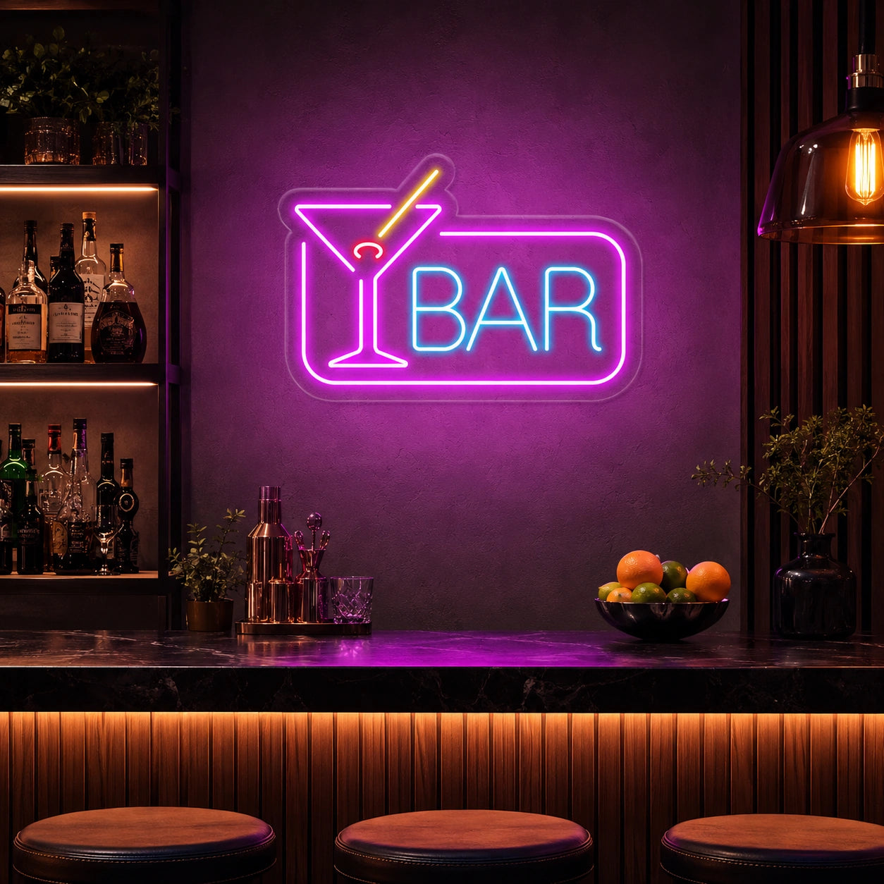 Bar Wall Art LED Neon Sign - 02 High-Converting Product Image