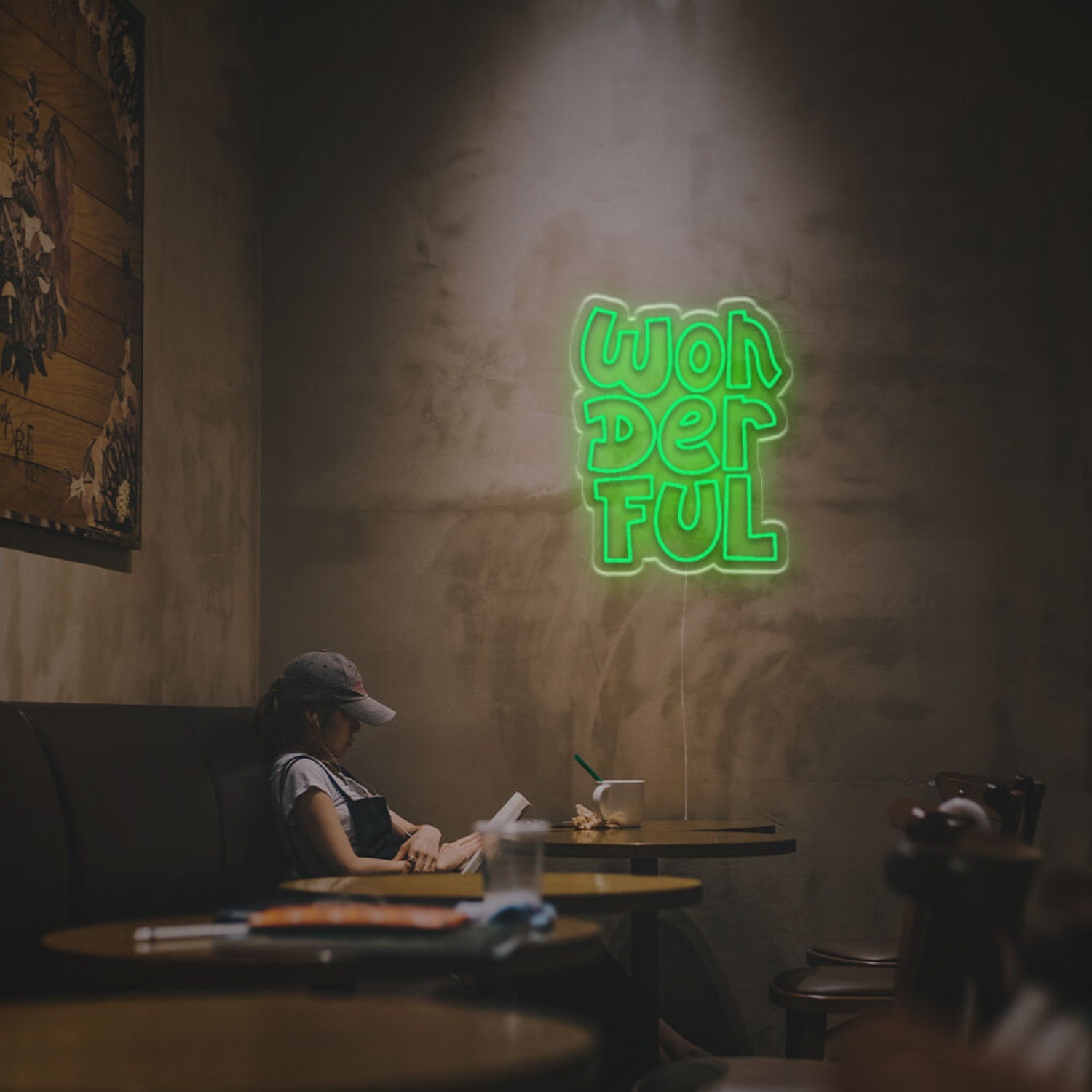 Bar Wedding The Wonderful Word Led Neon Sign | Shineneon