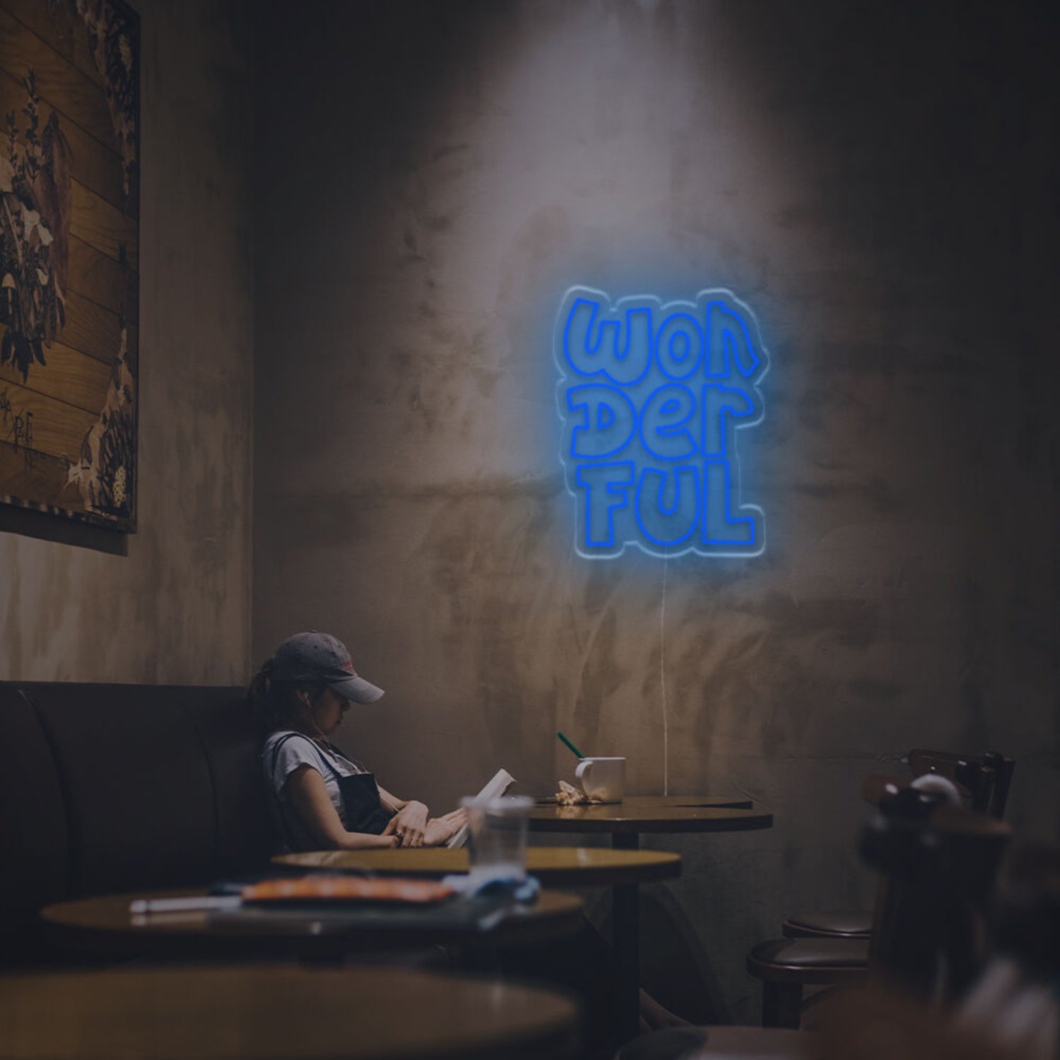 Bar Wedding The Wonderful Word Led Neon Sign | Shineneon