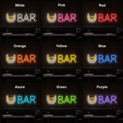 Bar Whiskey Glass LED Neon Sign - Shineneon
