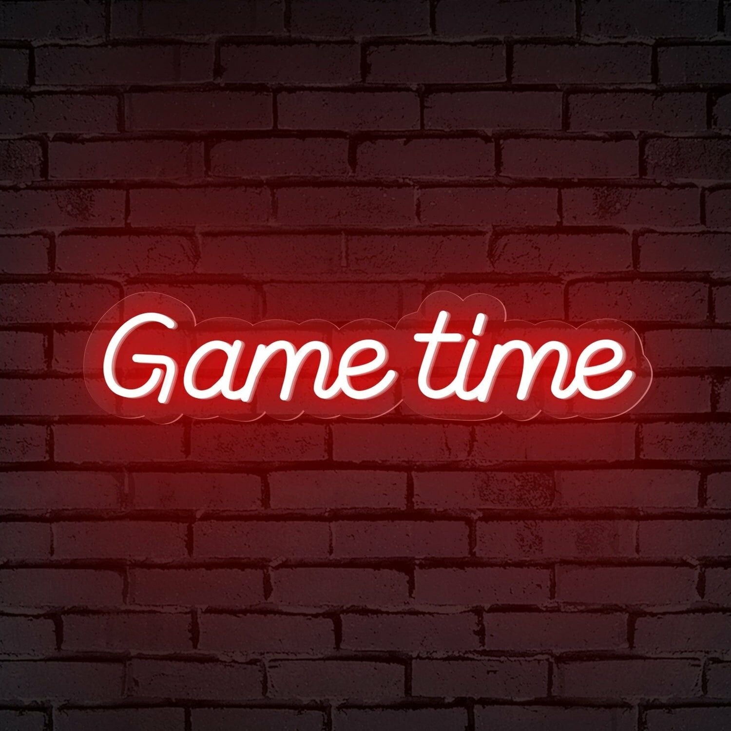 Bar With Game Time Words Led Neon Sign For Gamers - Shineneon