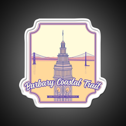 Barbary Coastal Trail San Francisco California Asian Cultural Led Neon Sign Rgb Color - LED neon sign view 11