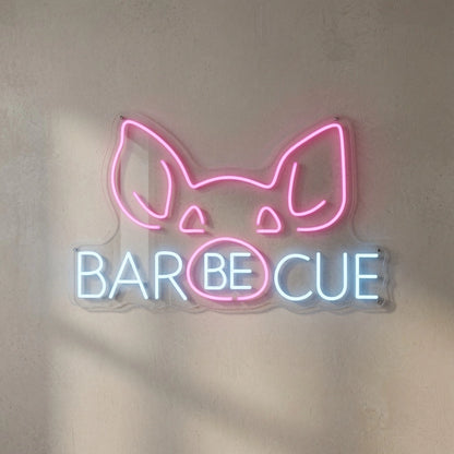 Barbecue LED Neon Sign - 04 Size Image