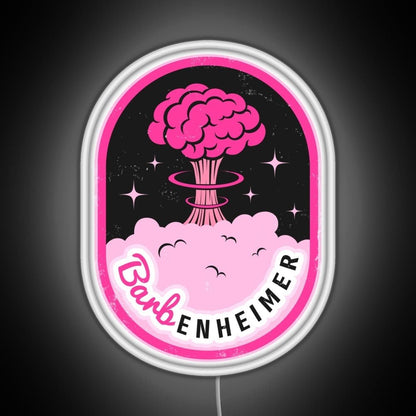 Barbenheimer Rgb Led Neon Sign Pop Wall Art - Shineneon