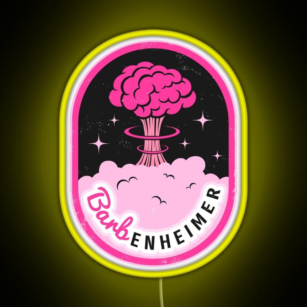 Barbenheimer Rgb Led Neon Sign Pop Wall Art - Shineneon