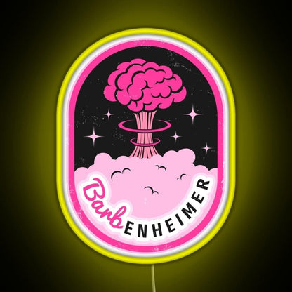 Barbenheimer Rgb Led Neon Sign Pop Wall Art - Shineneon