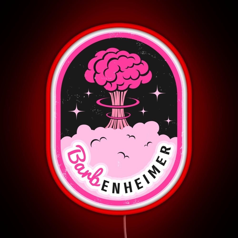 Barbenheimer Rgb Led Neon Sign Pop Wall Art - Shineneon