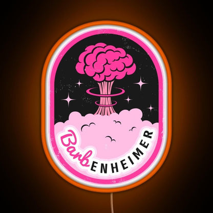 Barbenheimer Rgb Led Neon Sign Pop Wall Art - Shineneon