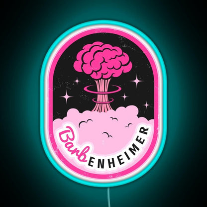 Barbenheimer Rgb Led Neon Sign Pop Wall Art - Shineneon