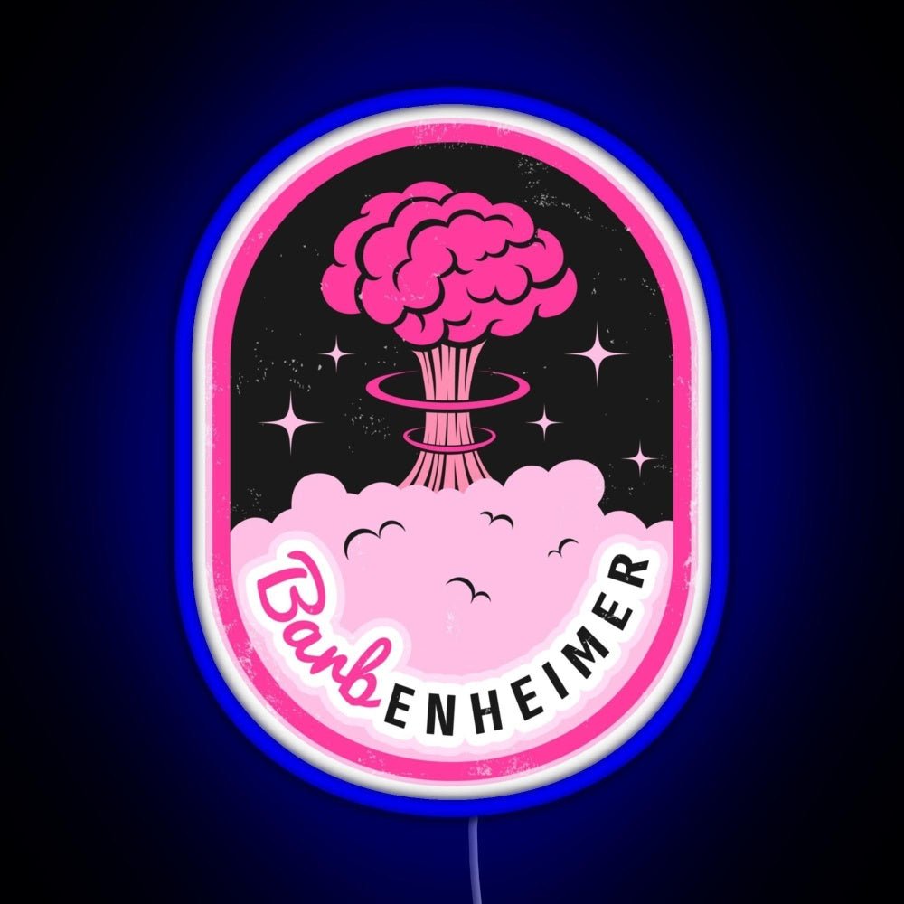 Barbenheimer Rgb Led Neon Sign Pop Wall Art - Shineneon