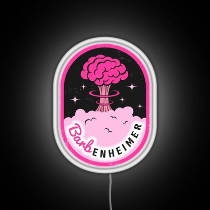 Barbenheimer Rgb Led Neon Sign Pop Wall Art Abstract Led Neon Sign - Shineneon