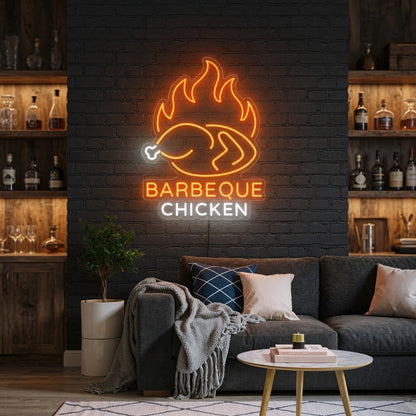 Barbeque Chicken Wall Decor LED Neon Sign - 02 High-Converting Product Image