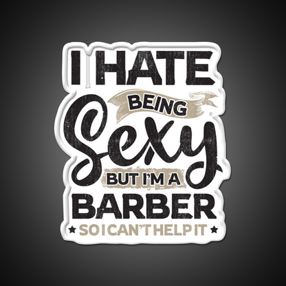 Barber Funny Barber And I Cant Help It Barber Shop Haircut Led Neon Sign - LED neon sign view 11