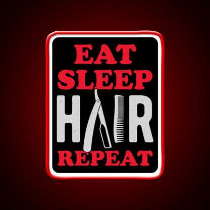 Barber Funny Barber Shop Haircut Led Neon Sign Open Barber Led Sign - Shineneon