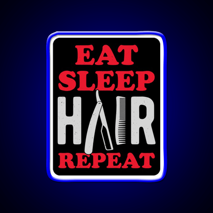 Barber Funny Barber Shop Haircut Led Neon Sign Open Barber Led Sign - Shineneon