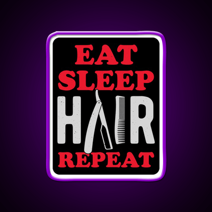 Barber Funny Barber Shop Haircut Led Neon Sign Open Barber Led Sign - Shineneon