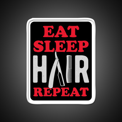 Barber Funny Barber Shop Haircut Led Neon Sign Open Barber Led Sign