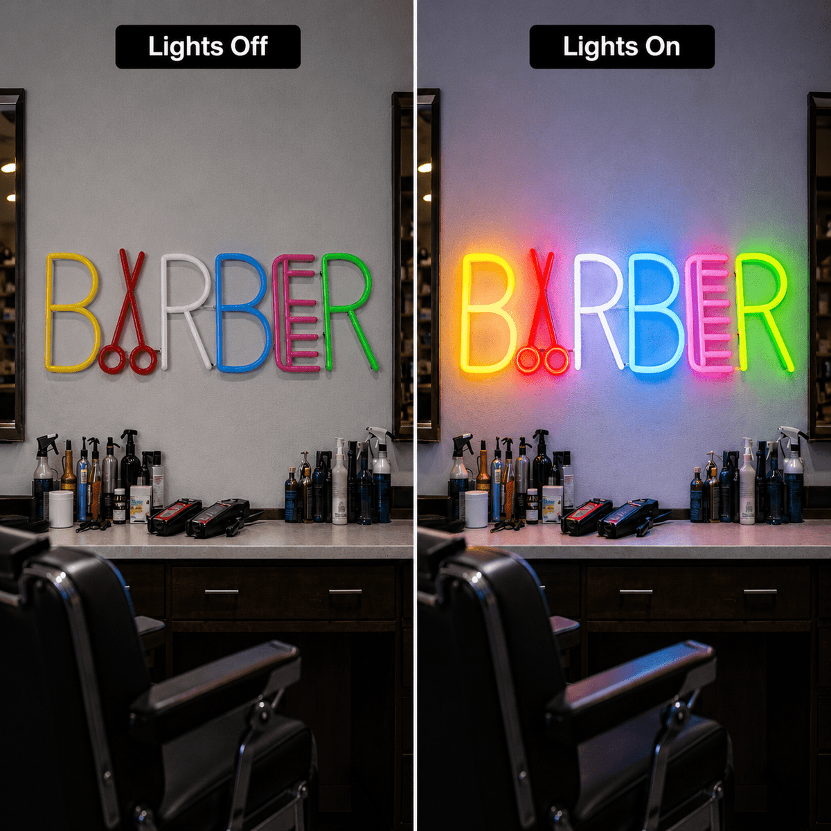 Barber LED Neon Sign Bedroom Decor - Shineneon