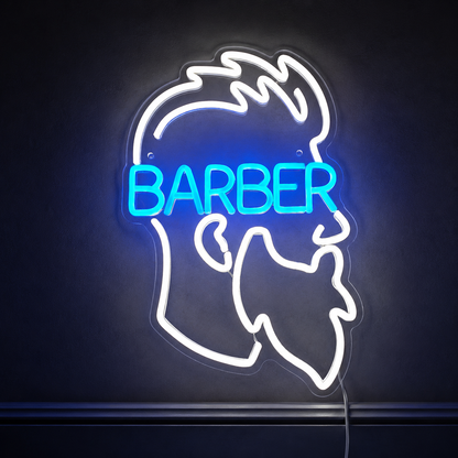 Barber LED Neon Sign Home Decor - 01 Original Product Image
