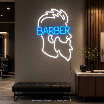 Barber LED Neon Sign Home Decor - 04 Size Image