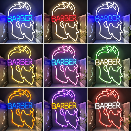 Barber LED Neon Sign Home Decor - 05 Color Grid
