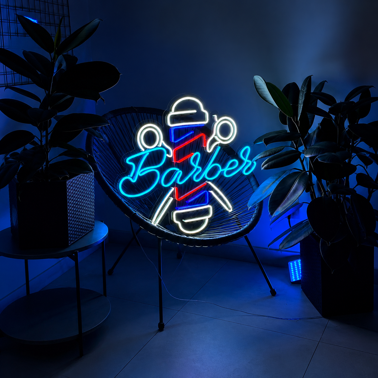 Barber LED Neon Sign Home Wall Art Wall Neon Sign - 01 Original Product Image