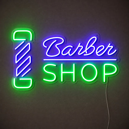 Barber Pole Wall Neon Sign LED Neon Sign main product image