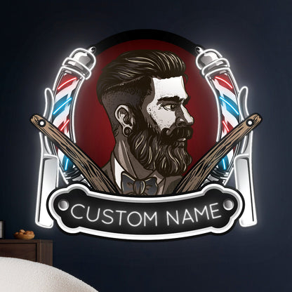 Barber Shop Decal Printed Neon Light | Shineneon