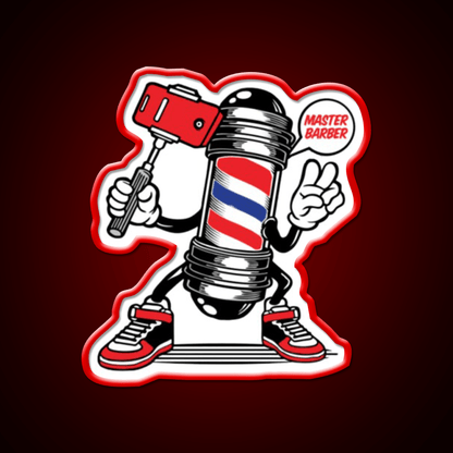 Barber Shop Haircut Led Neon Sign Open Barber Led Signage - Shineneon