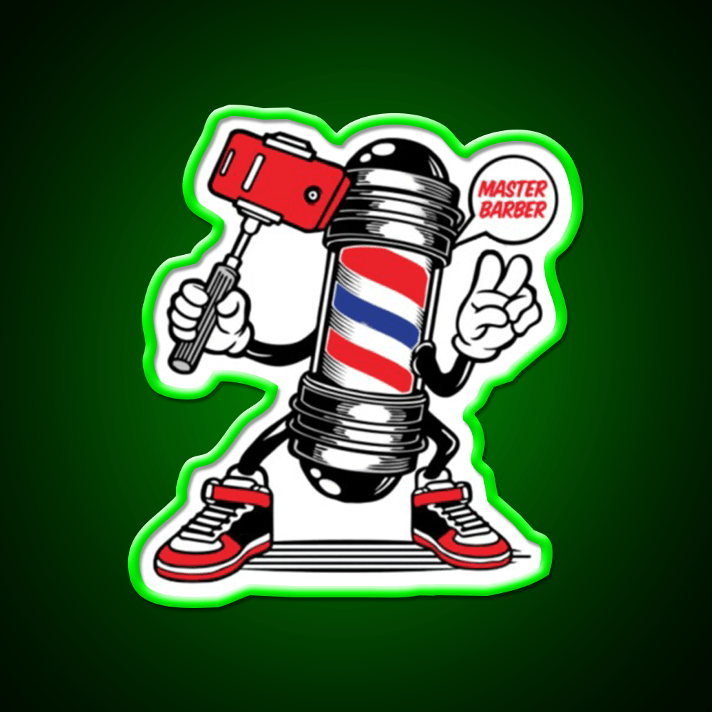 Barber Shop Haircut Led Neon Sign Open Barber Led Signage - Shineneon