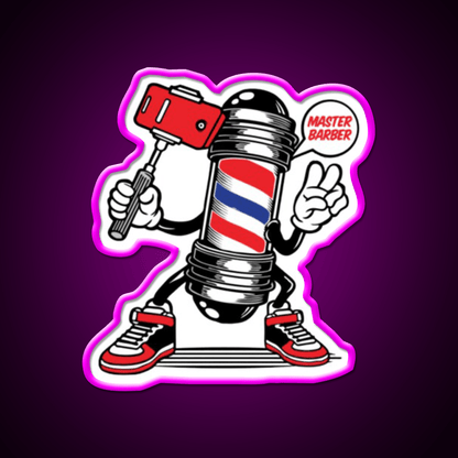 Barber Shop Haircut Led Neon Sign Open Barber Led Signage - Shineneon