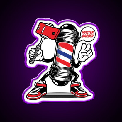 Barber Shop Haircut Led Neon Sign Open Barber Led Signage - Shineneon