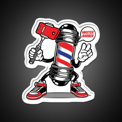 Barber Shop Haircut Led Neon Sign Open Barber Led Signage - Shineneon