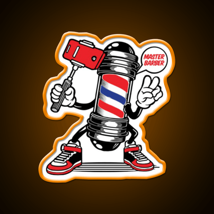 Barber Shop Haircut Led Neon Sign Open Barber Led Signage - Shineneon