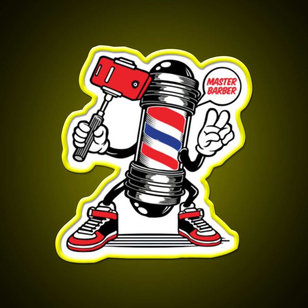 Barber Shop Haircut Led Neon Sign Open Barber Led Signage