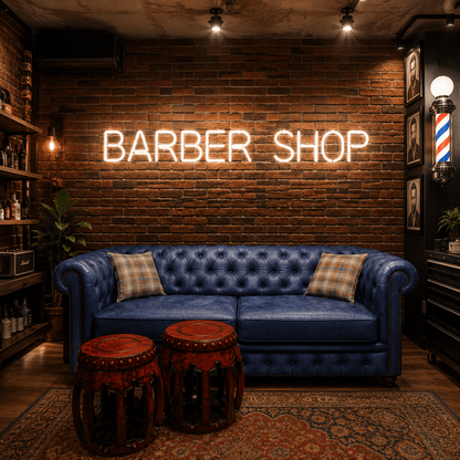 Barber Shop LED Neon Sign Bedroom Decor - Shineneon