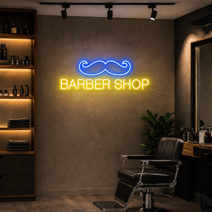 Barber Shop LED Neon Sign Home Decor - 04 Size Image