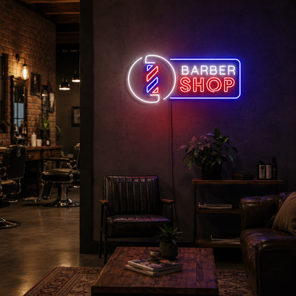 Barber Shop LED Neon Sign Home Wall Art Wall Neon Sign - 02 High-Converting Product Image