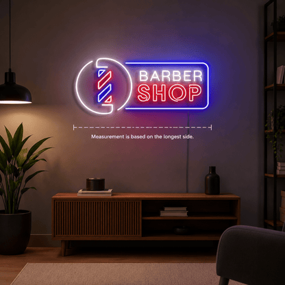 Barber Shop LED Neon Sign Home Wall Art Wall Neon Sign - Shineneon