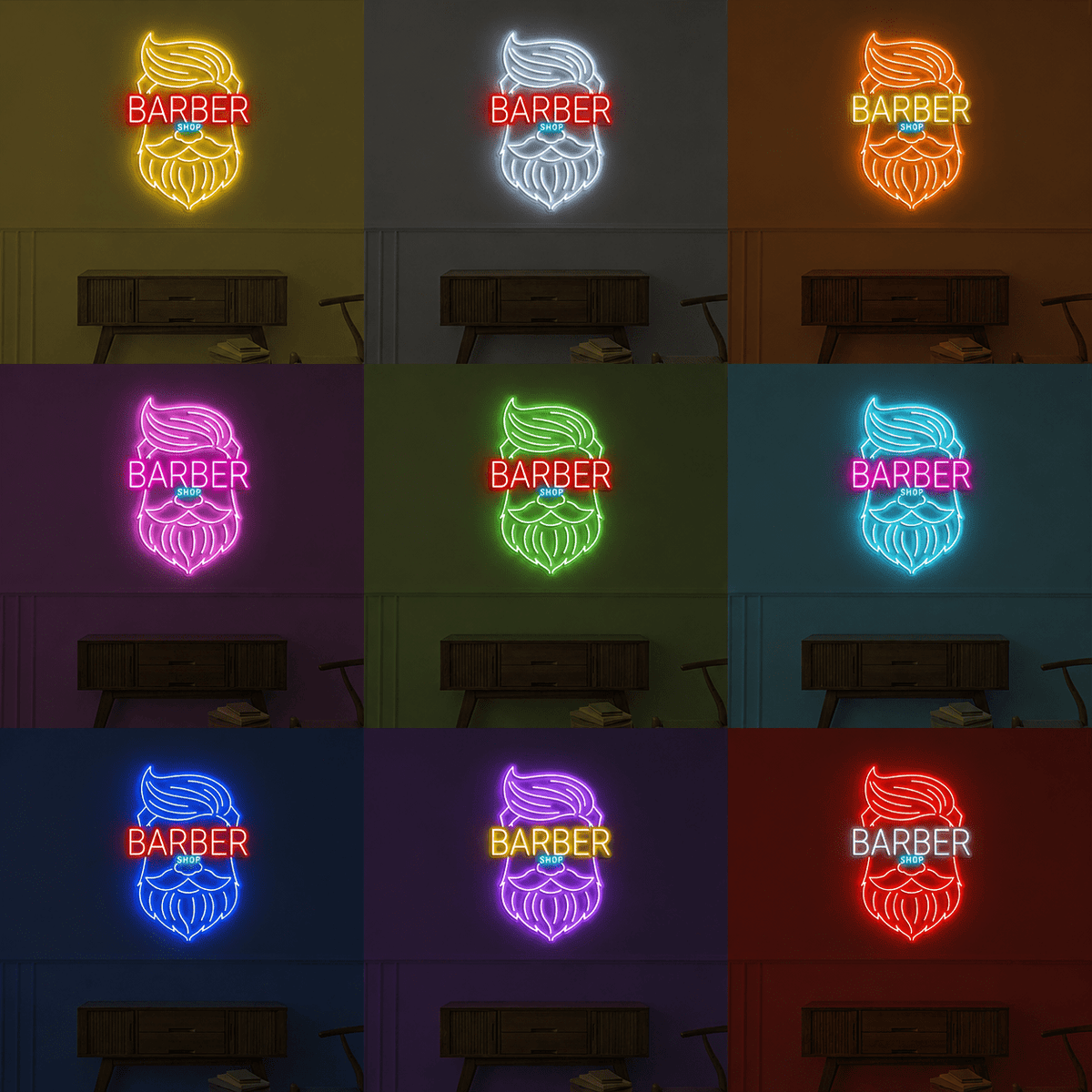 Barber Shop LED Neon Sign Living Room Decor - Shineneon