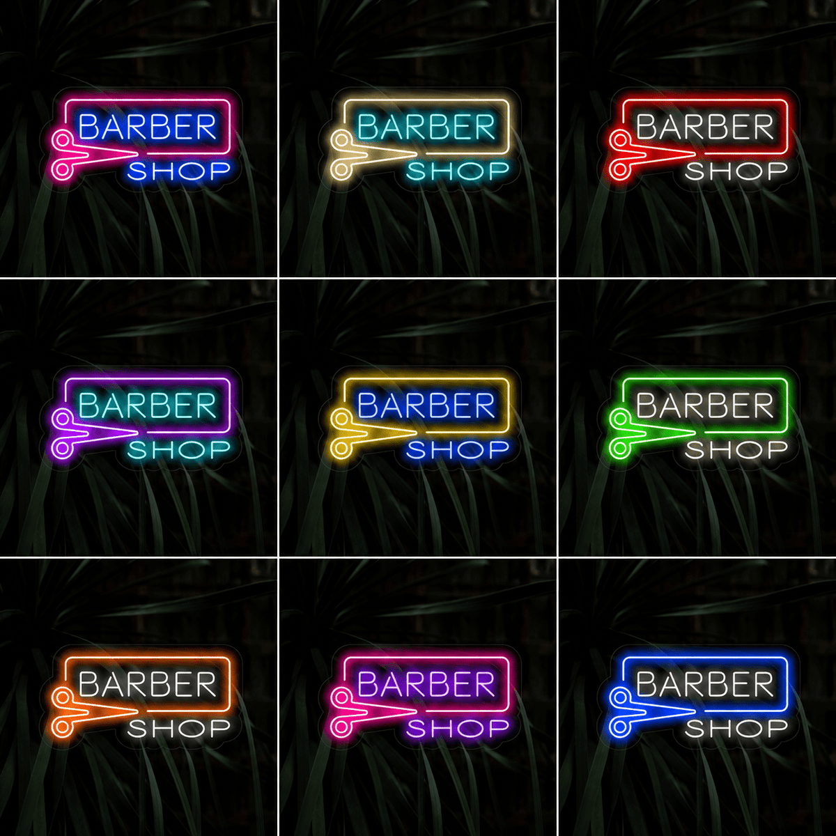 Barber Shop LED Neon Sign Wall Art - Shineneon