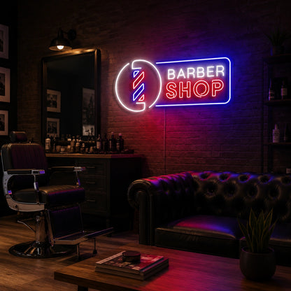 Barber Shop LED Neon Sign Wall Neon Sign - 02 High-Converting Product Image