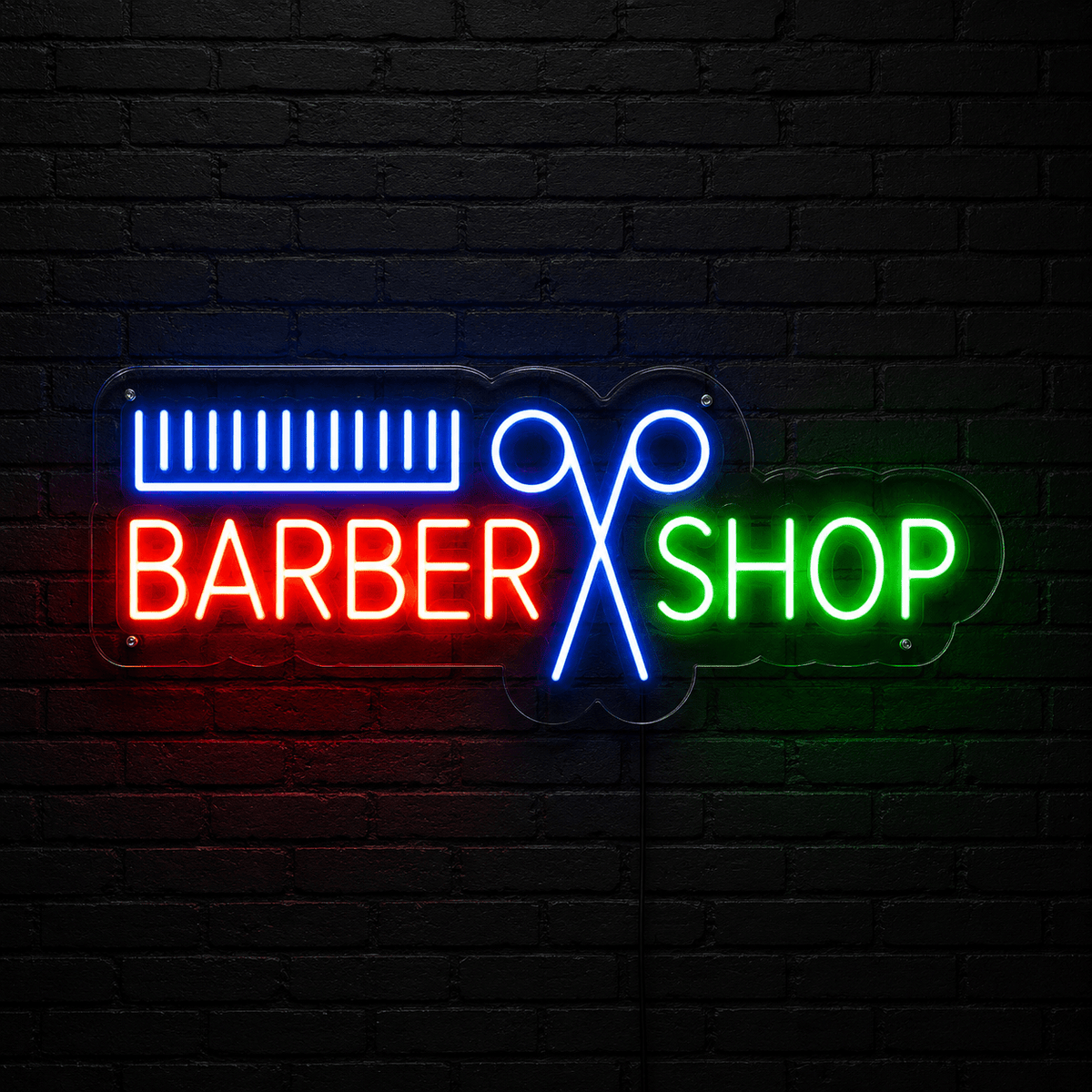 Barber Shop On LED Neon Sign - Shineneon